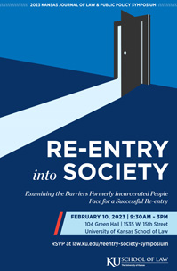 Re-entry into Society event flyer